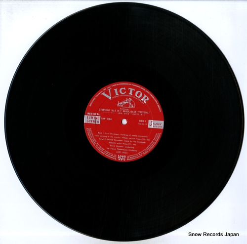 MONTEUX, PIERRE beethoven; symphony no.6 