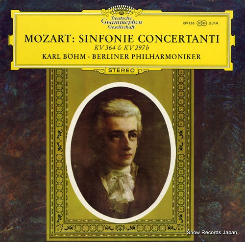 BOHM, KARL mozart; sinfonie concertanti kv364 & kv297b 139156