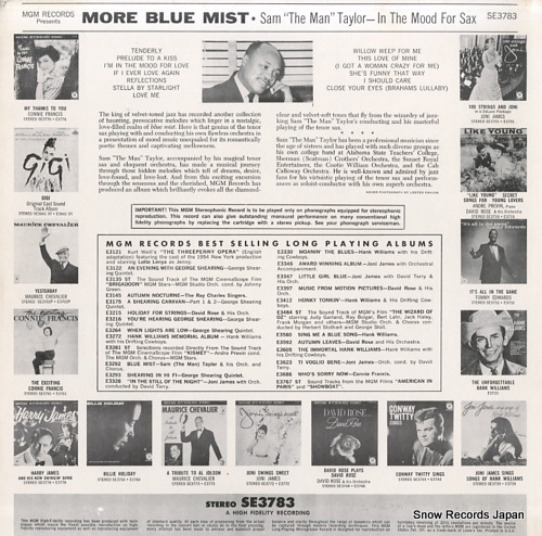 TAYLOR, SAM more blue mist SE3783