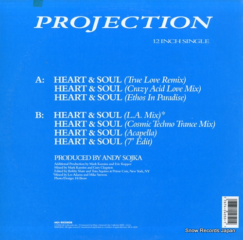 PROJECTION heart & soul MCA-24050