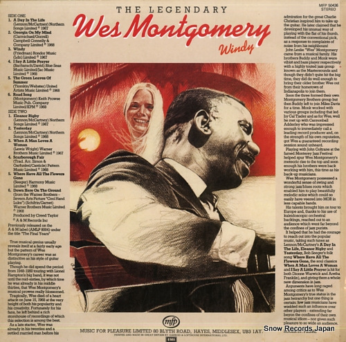 MONTGOMERY, WES windy MFP50436