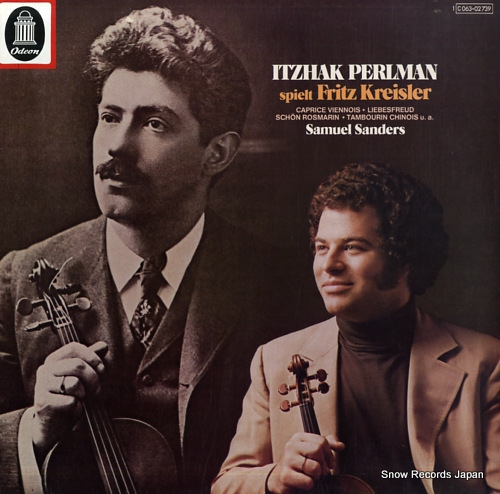 PERLMAN, ITZHAK spielt fritz kreisler 1C063-02739