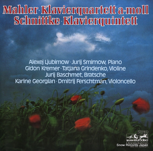 LJUBIMOW, ALEXEJ mahler / schnittke; klavierquartett 28384KK