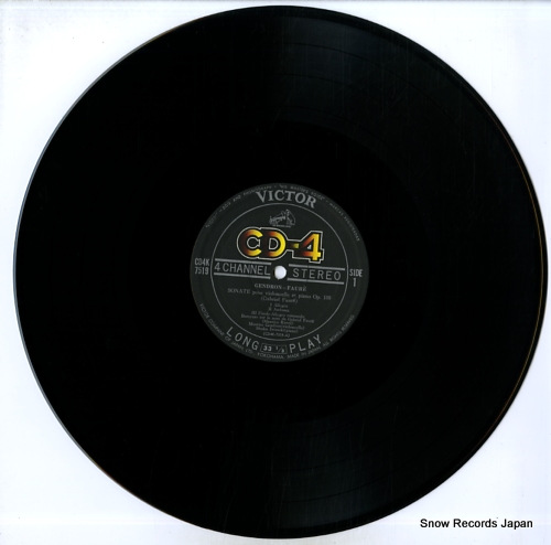 GENDRON, MAURICE gendron faure CD4K-7519