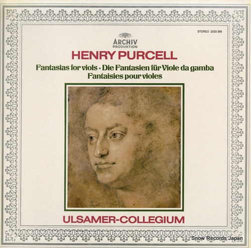 ULSAMER-COLLEGIUM purcell; fantasias for viols 2533366