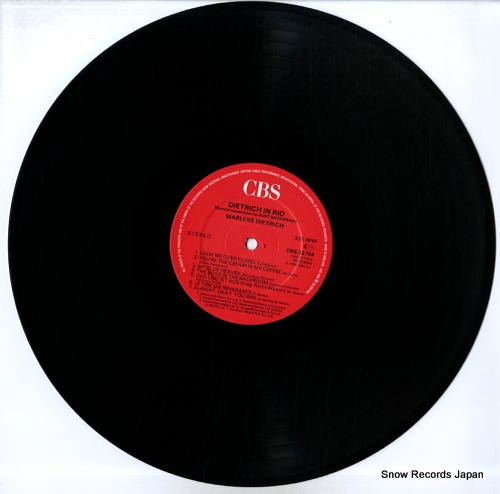 ޥ졼͡ǥȥå dietrich in rio CBS32754
