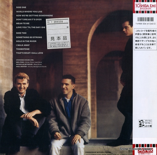 CROWDED HOUSE crowded house ECS-91219