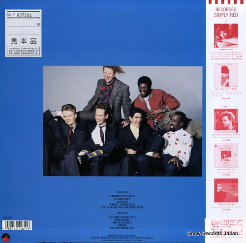 SIMPLY RED men and women P-13477