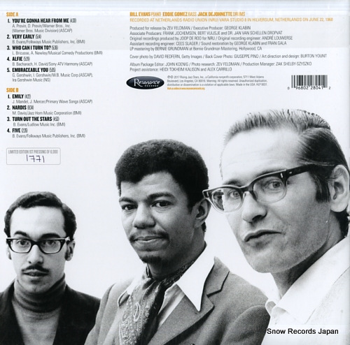 EVANS, BILL another time / the hilversum concert HLP-9031