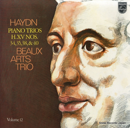 BEAUX ARTS TRIO haydn; piano trios h.xv nos.34, 35, 38, & 40 volume 12 9500473