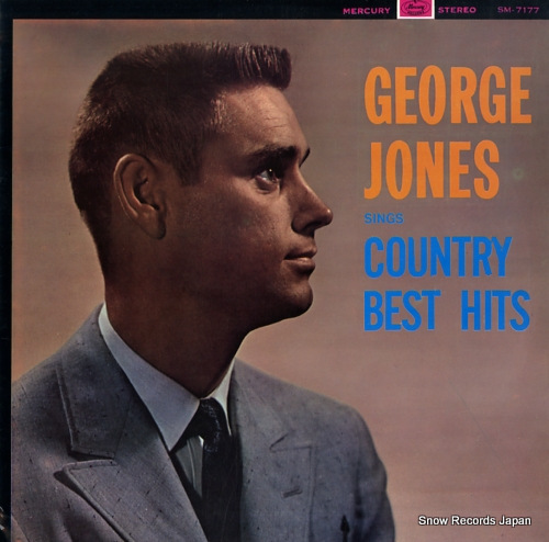 JONES, GEORGE sings country and western hits SM-7177 - front cover