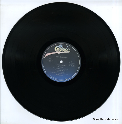 BE MODERN boys be modern 28.3H-216 - disc