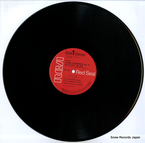 RUBINSTEIN, ARTUR brahms; piano concerto no.2 SX-2752