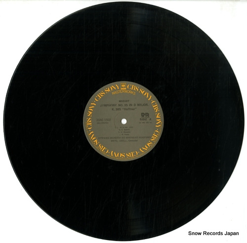 KUBELIK, RAFAEL mozart; symphony no.35 