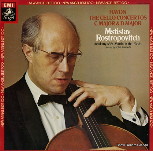 ROSTROPOVITCH, MSTISLAV haydn; cello concerto in c major EAC-81019