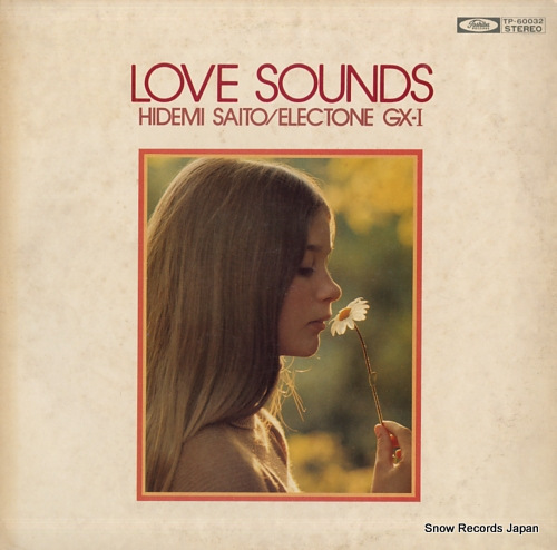 SAITO, HIDEMI love sounds TP-60032 - front cover