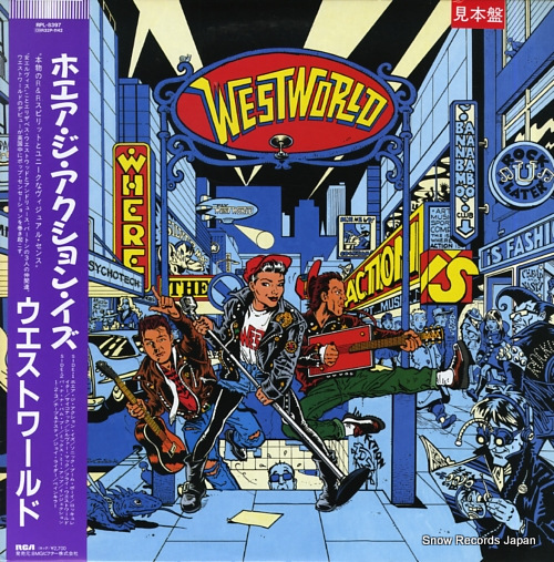 WESTWORLD where the action is RPL-8397 - front cover
