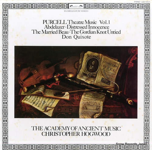 HOGWOOD, CHRISTOPHER purcell; theatre muisc vol.1 L50C-1370/1