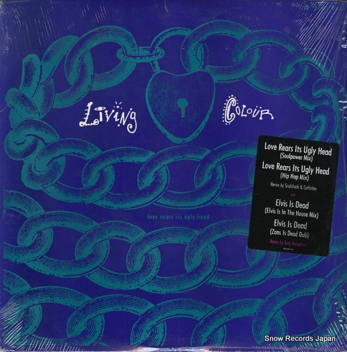LIVING COLOUR love rears its ugly head 49-73677