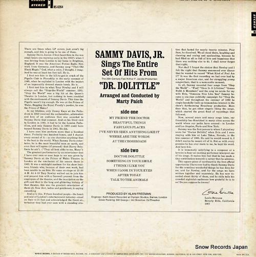 DAVIS, SAMMY, JR. sings the complete 