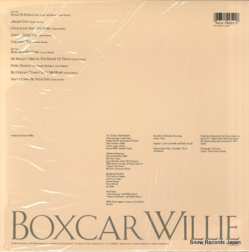 WILLIE, BOXCAR boxcar willie MCA-39052