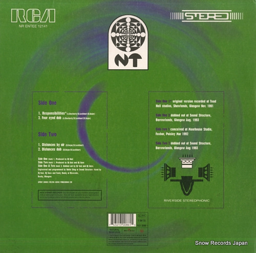 NT responsibilities NRENTEE12141/NT-141/74321300861 - back cover