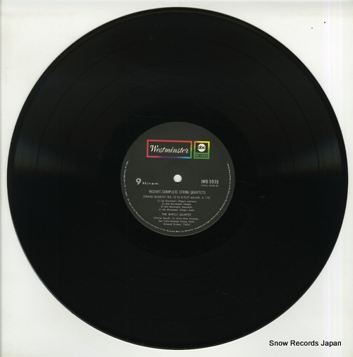 BARYLLI QUARTET, THE mozart; string quintet no.12 & 13 IWB-5035