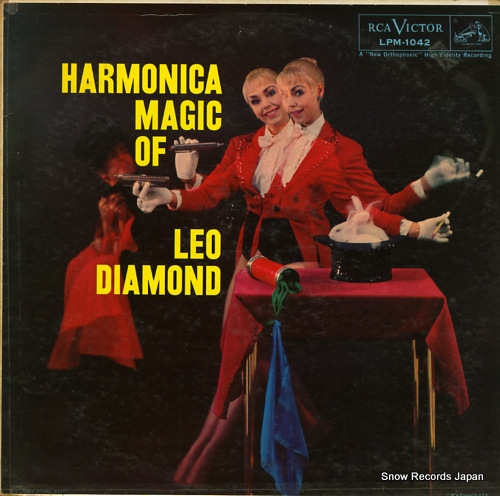 DIAMOND, LEO harmonica magic of leo diamond LPM-1042 - front cover