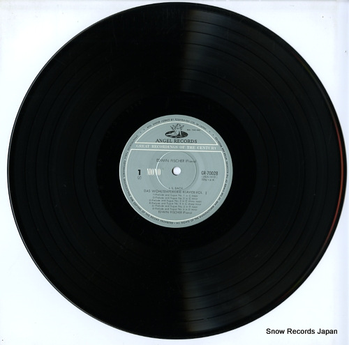 FISCHER, EDWIN bach; das wohltemperierte klavier vol.1 GR-70028.29