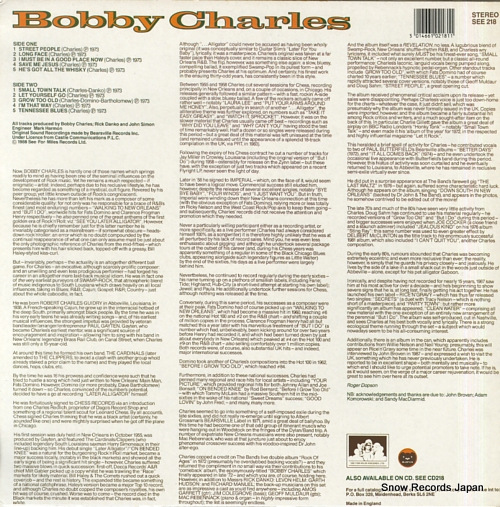 CHARLES, BOBBY small town talk SEE218