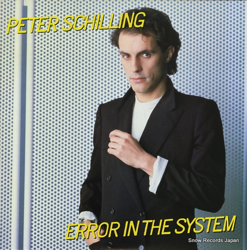 SCHILLING, PETER error in the system P-11423