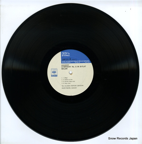 WALTER, BRUNO schubert; symphonies nos.5, 8 & 9 30AC313