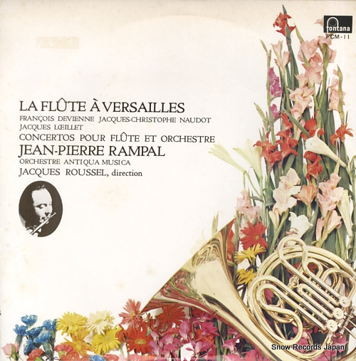 RAMPAL, JEAN-PIERRE la flute a versailles FCM-11