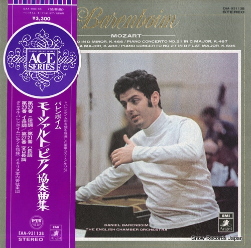 BARENBOIM, DANIEL mozart; piano concerto no.20 21.23.27 EAA-93113B