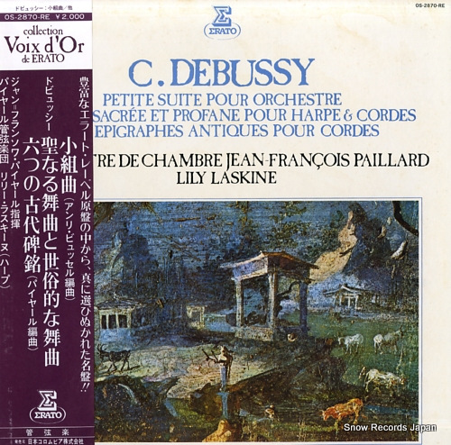 PAILLARD, JEAN-FRANCOIS debussy; petite suite pour orchesre OS-2870-RE
