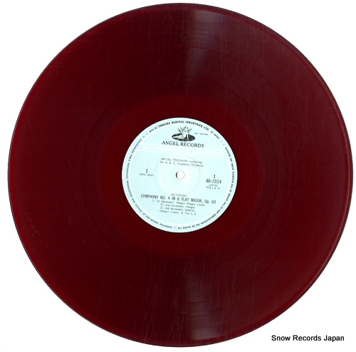 TOSCANINI, ARTURO beethoven; symphony no.4 AB-7024