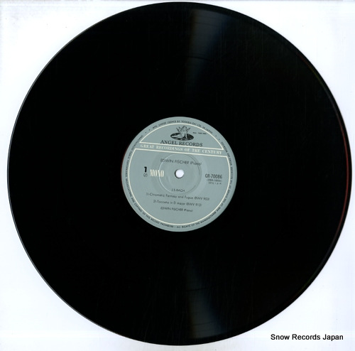 FISCHER, EDWIN bach; recital GR-70086