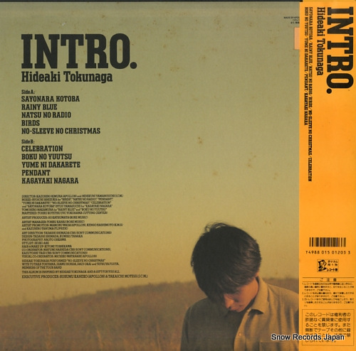 TOKUNAGA, HIDEAKI intro AY28-16