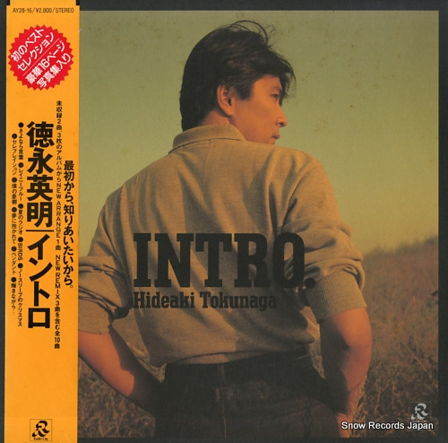 TOKUNAGA, HIDEAKI intro AY28-16