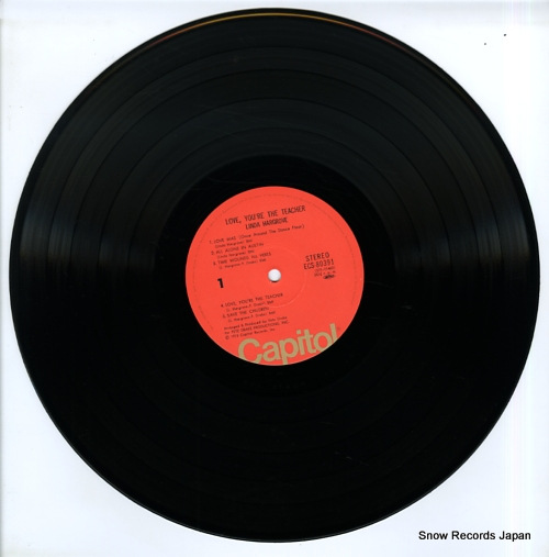 HARGROVE, LINDA love, you're the teacher ECS-80391