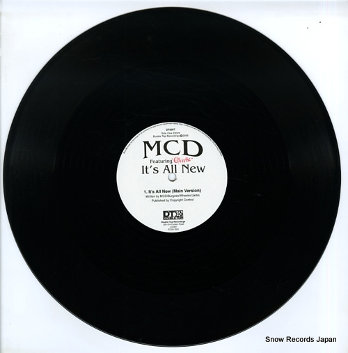 MCD it's all new DT009T - disc