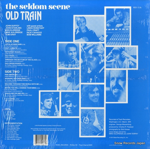 SELDOM SCENE, THE old train REB-1536