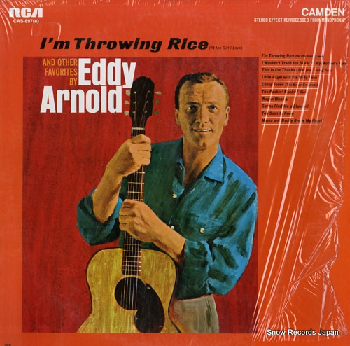 ARNOLD, EDDY i'm throwing rice(at the girl i love) and other favorites CAS-897