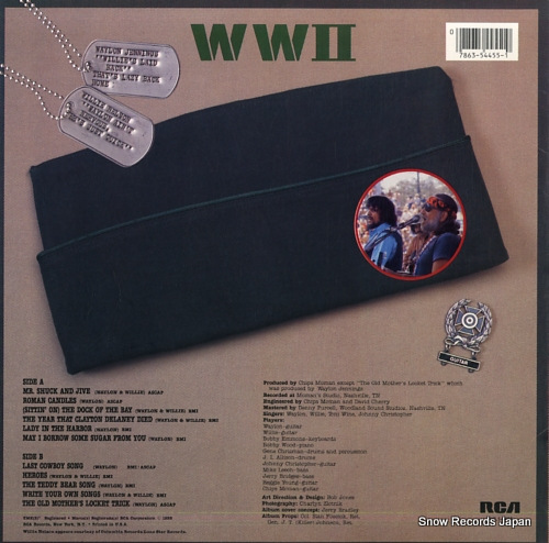 WAYLON AND WILLIE ww ii AHL1-4455