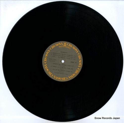 HOROWITZ, VLADIMIR scariatti; sonata in d major longo 424 20AC1554