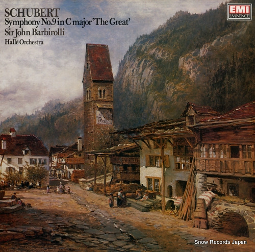 BARBIROLLI, SIR JOHN schubert; symphony no.9 in c major 'the great' EMX2010