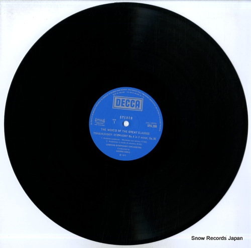 硼 tchaikovsky; symphony no.4 SPA206
