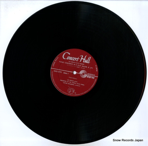 KRAUS, LILI mozart; piano concerto in e flat major k.271 SMS-2191