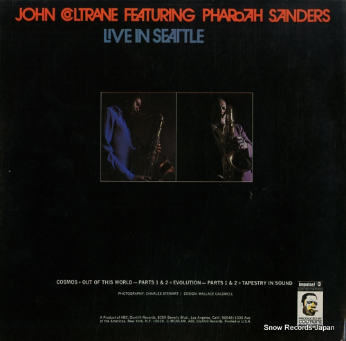COLTRANE, JOHN live in seattle AS-9202-2