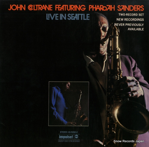 COLTRANE, JOHN live in seattle AS-9202-2
